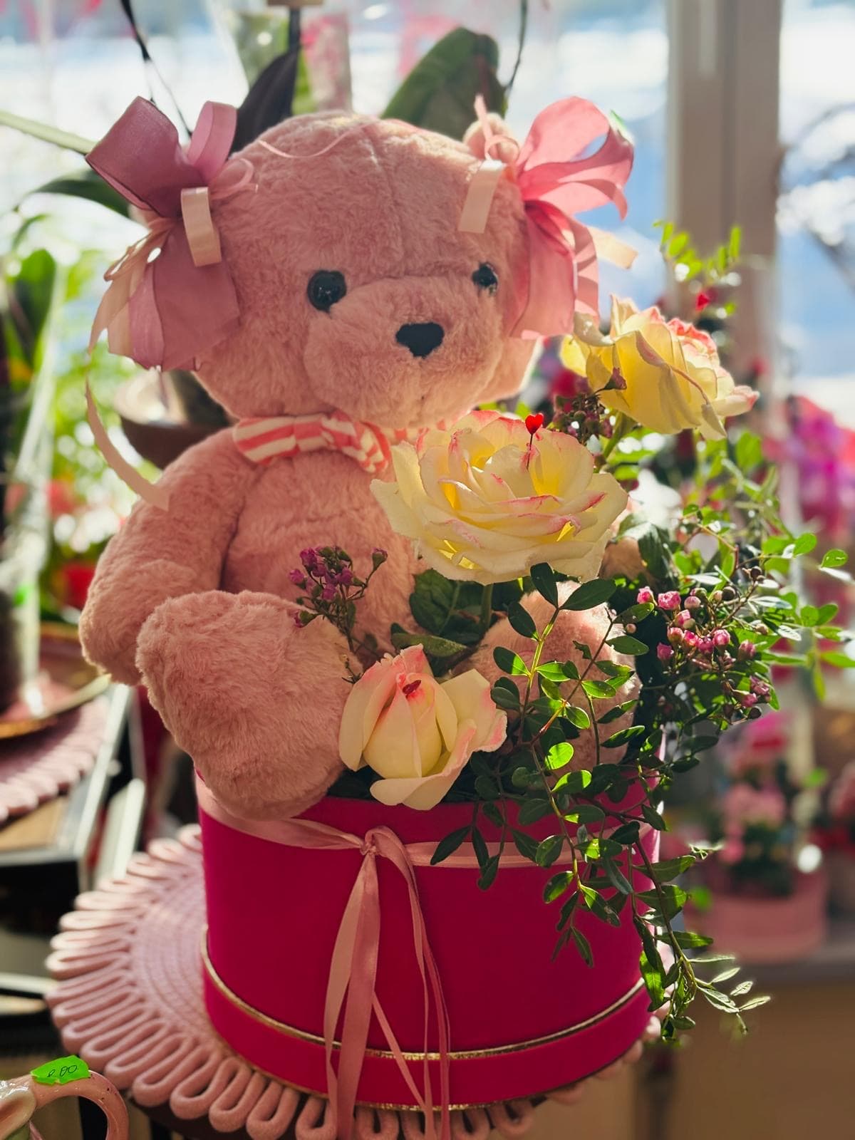 Ziedi kastēs/groziņos